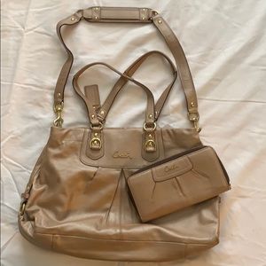 Coach purse and wallet set